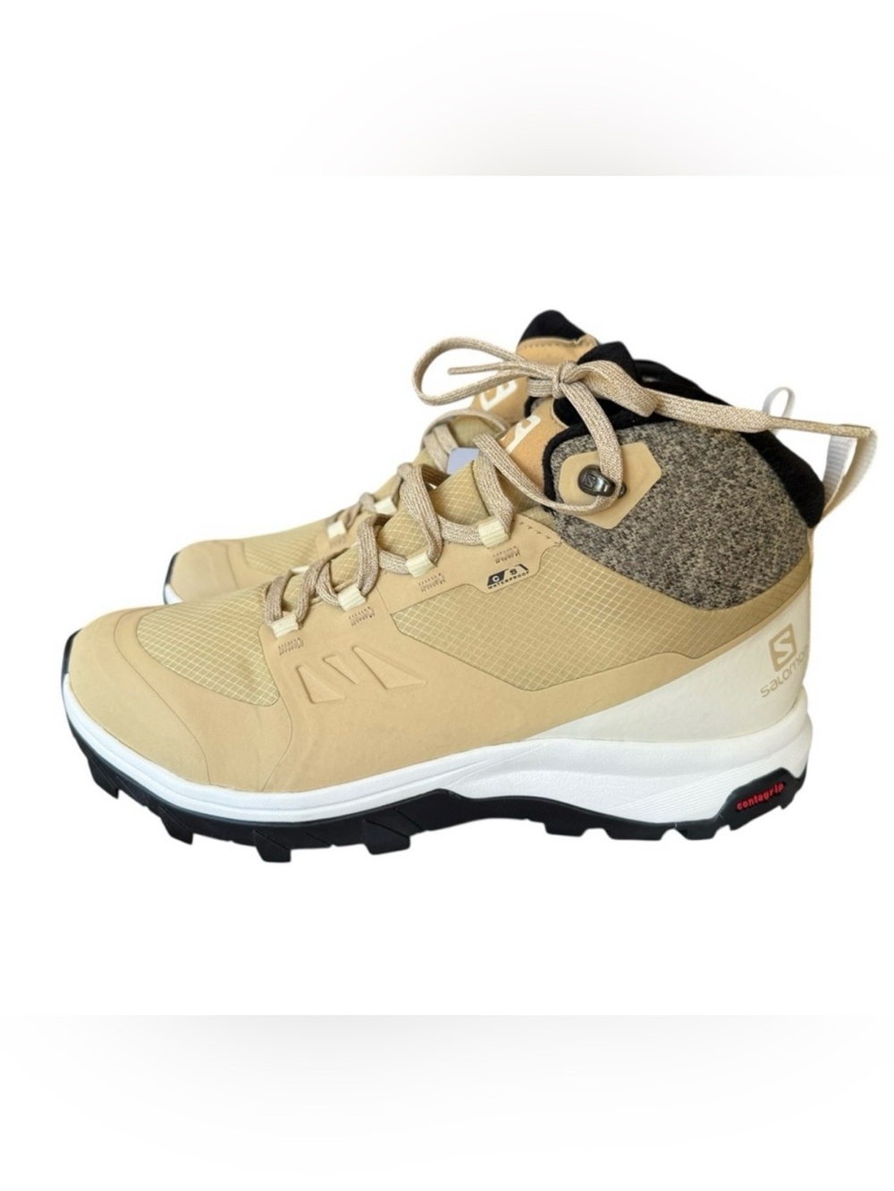 Salomon Insulated Waterproof Hiking Boots, Women’s size 7
